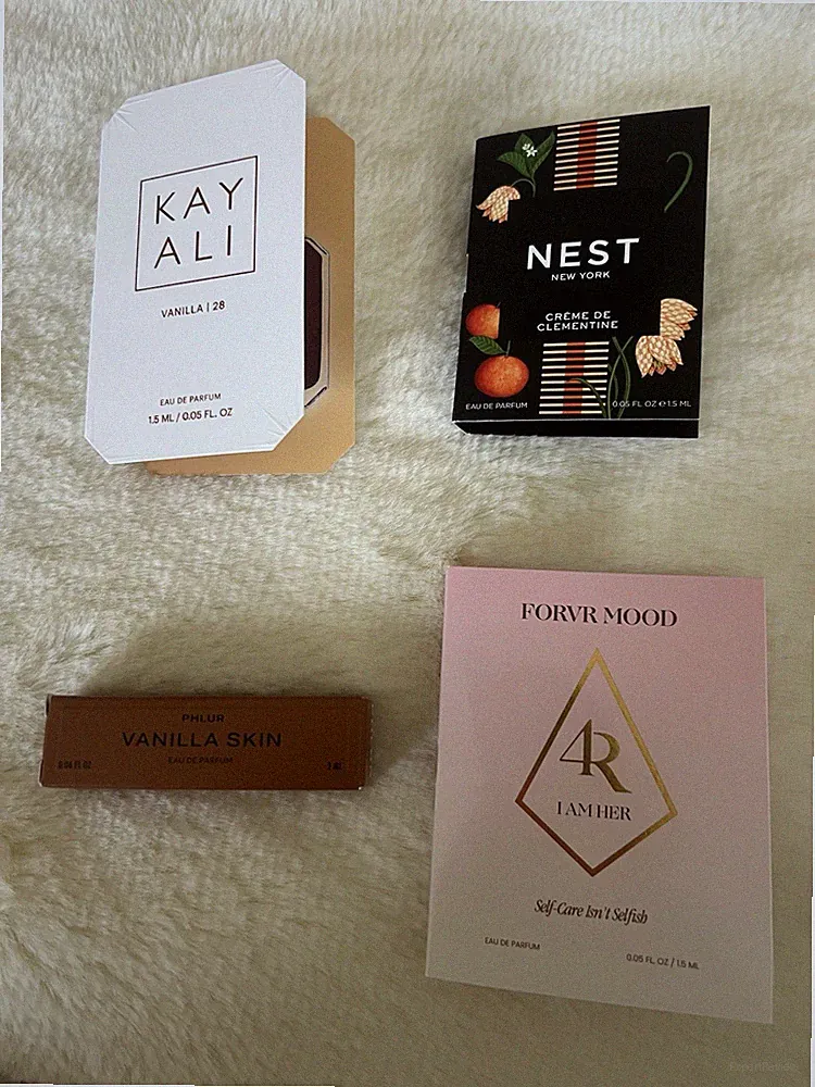 New Lot Of 4 Designer Sample Perfumes KAYALI, Phlur, Nest, Forever Mood