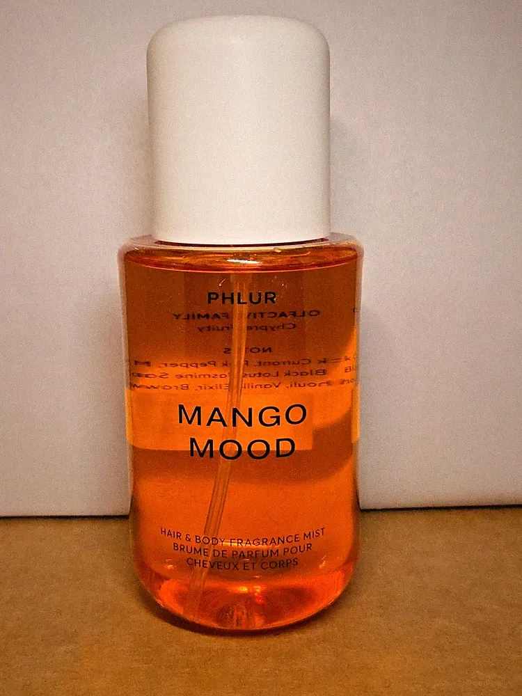 PHLUR Hair & Body Fragrance Mist (240ML) MANGO MOOD Fruity Feminine Perfume