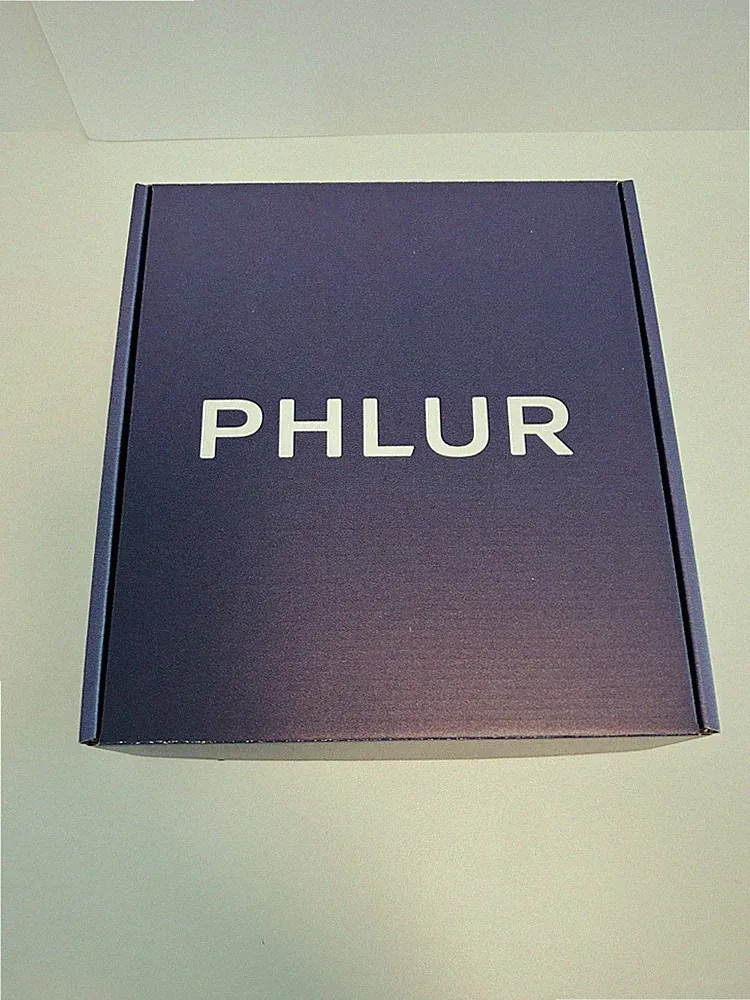 Phlur Perfume Box 8.75" x 9.5" x 2.75" Purple