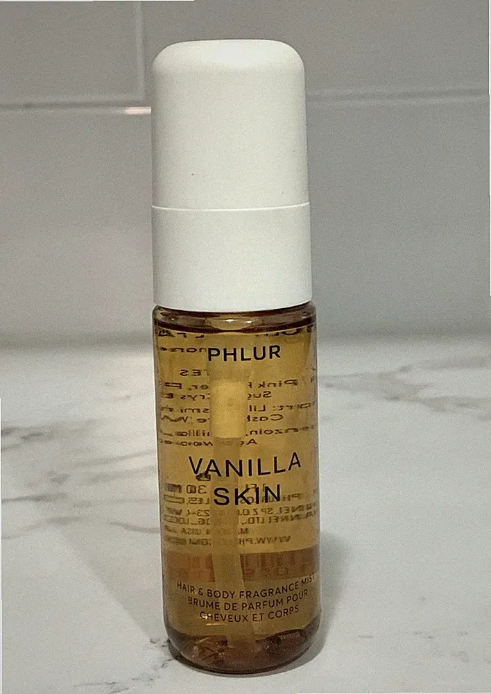 PHLUR VANILLA SKIN Hair & Body Fragrance Mist - 1 oz, 30 ml Please Read