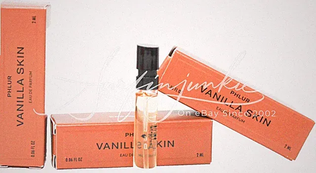 Phlur Vanilla Sky Vial Spray Sample Eau De Parfum Mini Perfume 3pc .06 oz EDP